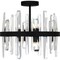 Quoizel Regal Semi Flush 8 Lights Matte Black PCRGL1716MBK - alternate 2